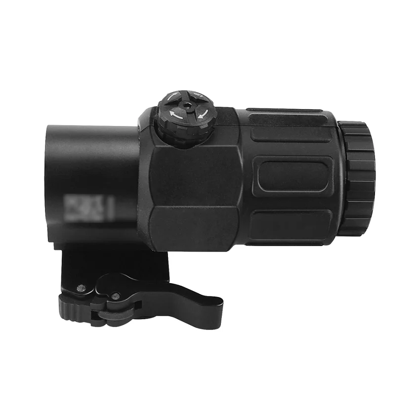 Tactical Hunting Quick Detachable Mount G33  3x Magnifier Scope Sight Red Dot Magnifier 3x