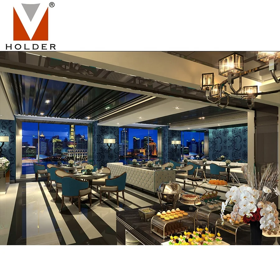 Chinese design solid wood made 5 star hotel lobby furniture hotel chair and table furniture sets