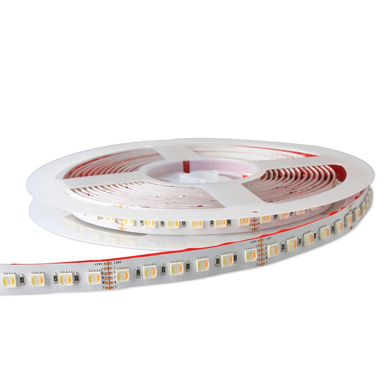 5 in 1 RGBW LED Strip Light 5m SMD 5050 LED Tape DC24V 96leds/m RGBCCT Light Strip