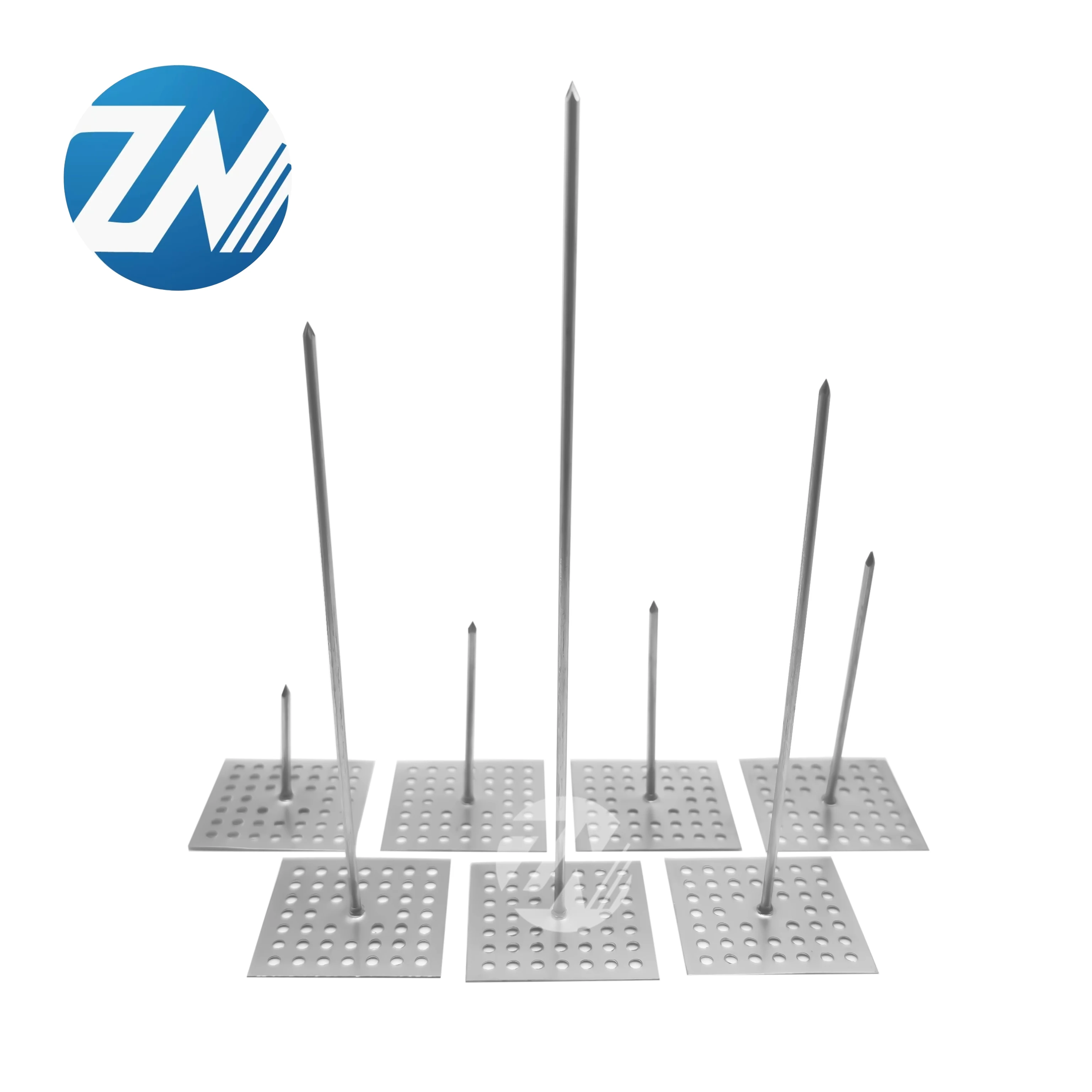 2024 New Ducting Galvanized Iron Insulation Cap Nails Customizable Size Smooth Checkered PE Plastic Outer Wall Use China