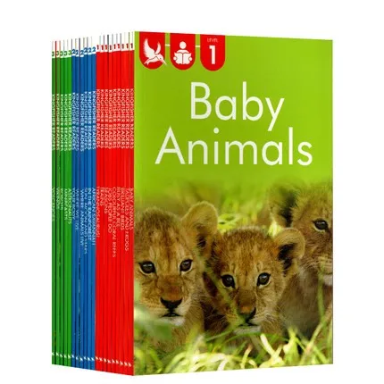 Kingfisher graded reading series primary school encyclopedia popular science English storybook 20 volumes
