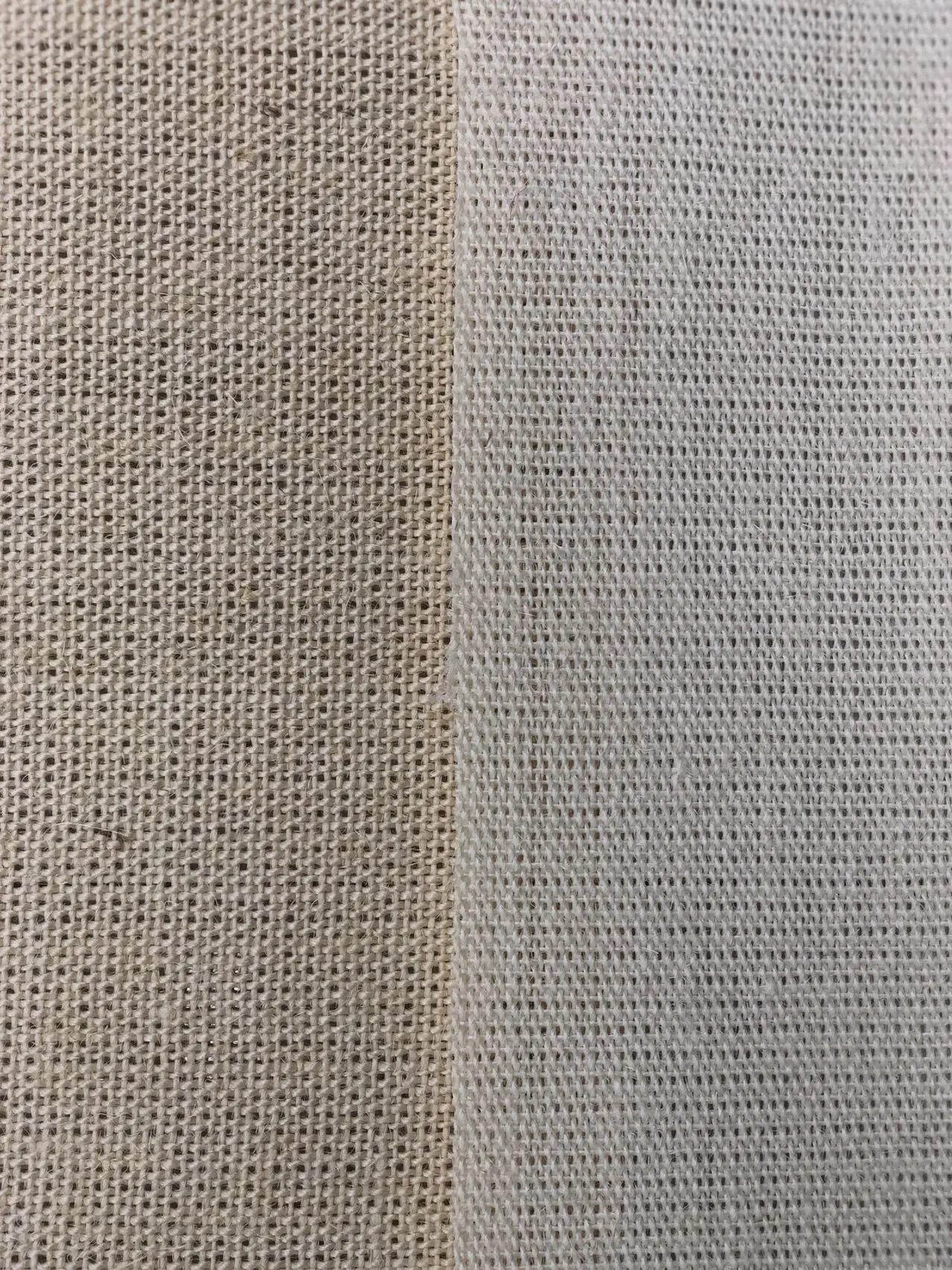Sisal Cloth for Cat Scratcher Mat 1200gsm Sisal Fabric for Scratching Posts Nature and White Color Sisal Fabric