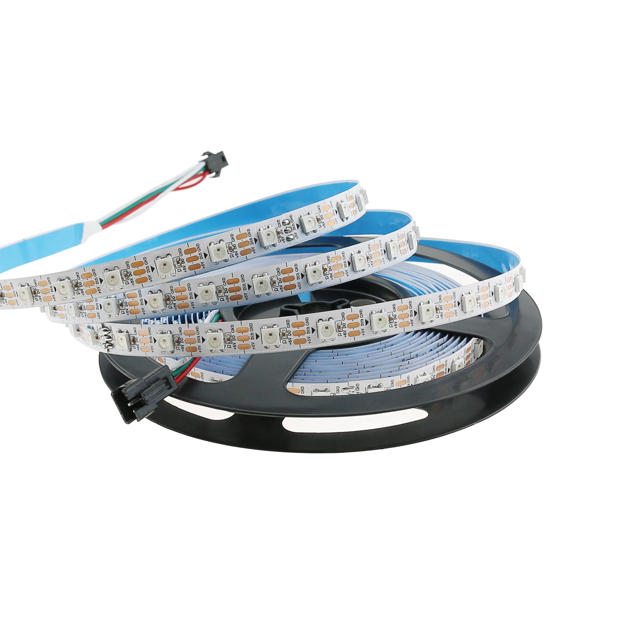 Programmable Running Addressable Digital 5V 12V 24V RGBW Rgbic SMD 5050 WS2811 WS2815 WS2812B SK6812 RGB LED Strip Light