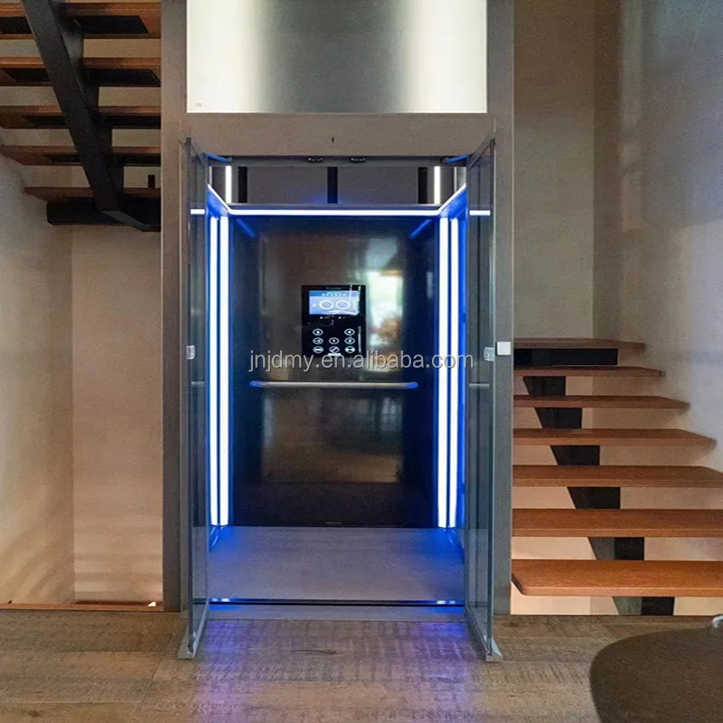custom round small home elevator for modern popular design style
