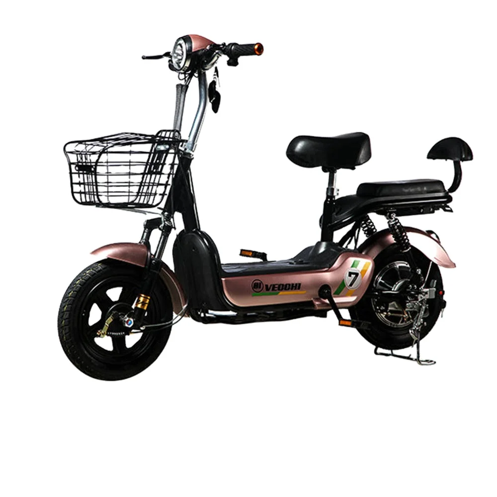 Small battery car student office worker electric bicycle new bike adult electric bicycle 48V LED lights