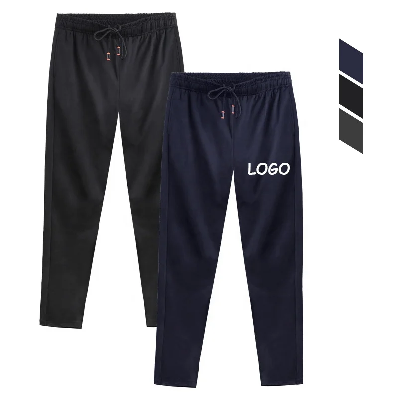 Wholesale Custom Logo 90% Polyester Fitness Workout Running Jogging Quick Dry Men Sweatpants Jogger Gym Pants