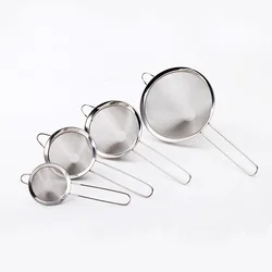 Набор из 3 высококачественных сверхтонких саржевых сетчатых супер конических Ситек из нержавеющей стали лучший китайский фильтр 3 дюйма, 4 дюйма 5,5 дюйма