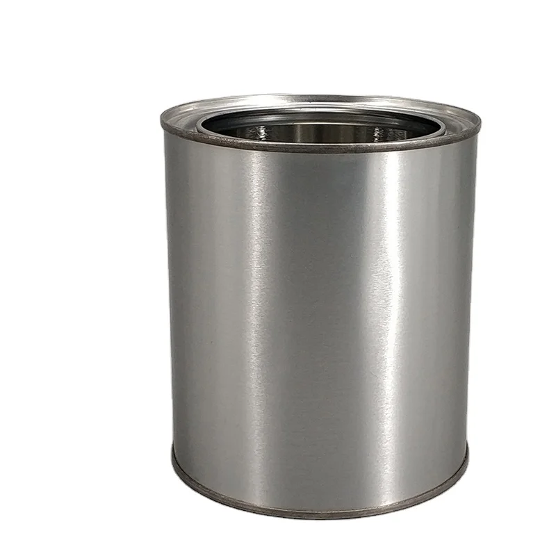 Wholesale High Quality 100ml 125ml 250ml 500ml Mini Empty Paint Can with Lid 1/2 Quart Round Small Metal Cans