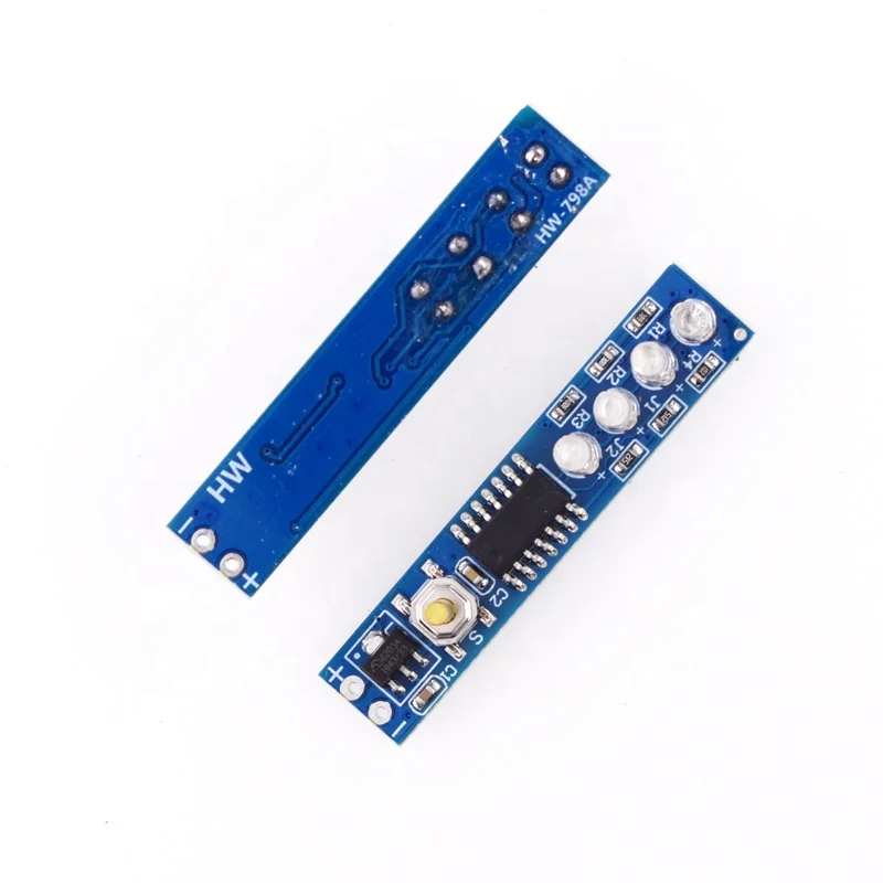 #798A-4 1 section 18650 2S 3S 4S lithium battery module pcba board polymer Lithium li-ion battery power display board