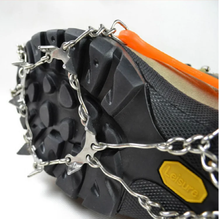 Factory wholesale anti slip ice snow crampons snow climbing shoes ice spike