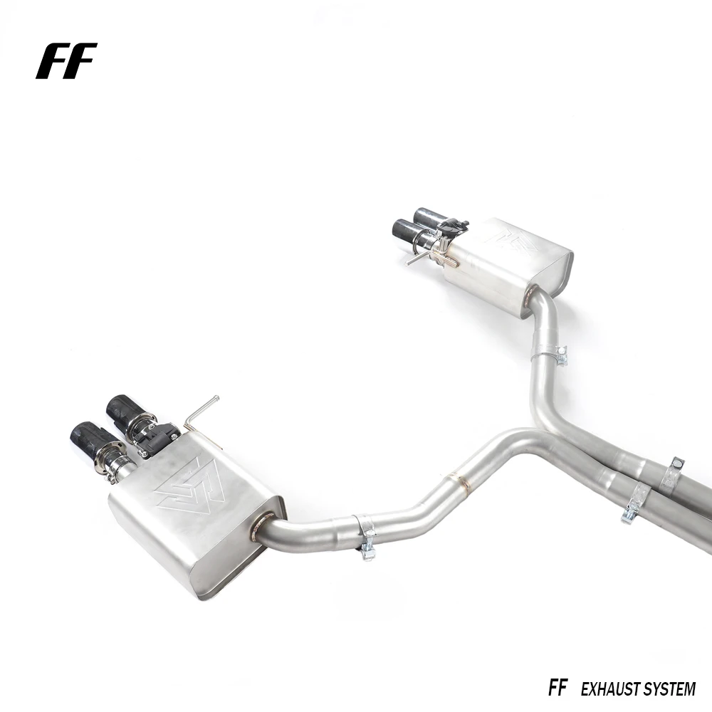 High Performance 304 Stainless Steel catback Exhaust For Audi Q5 b8 Exhaust System With Valve Muffler Valve Control