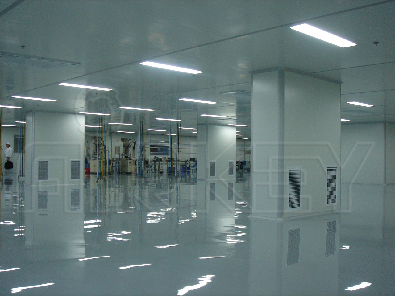 Airkey Hot sale Hign Quality Anti-static PVC Floor  for hospital/laboratory/factory/manufacture
