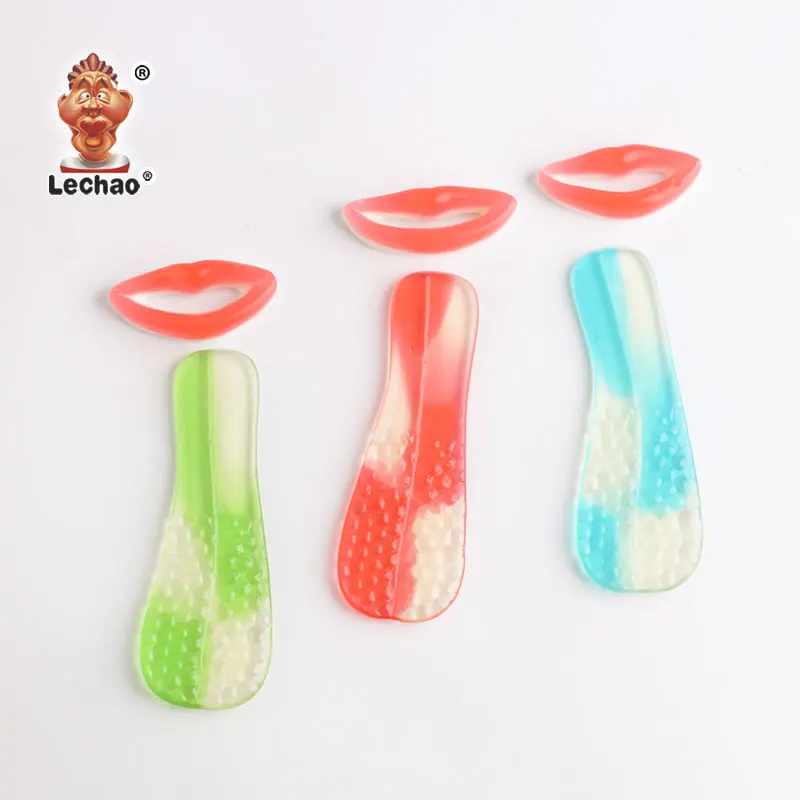 Фабрика Lechao вкусные мягкие конфеты форма для языка фруктовые жевательные помадки Хала