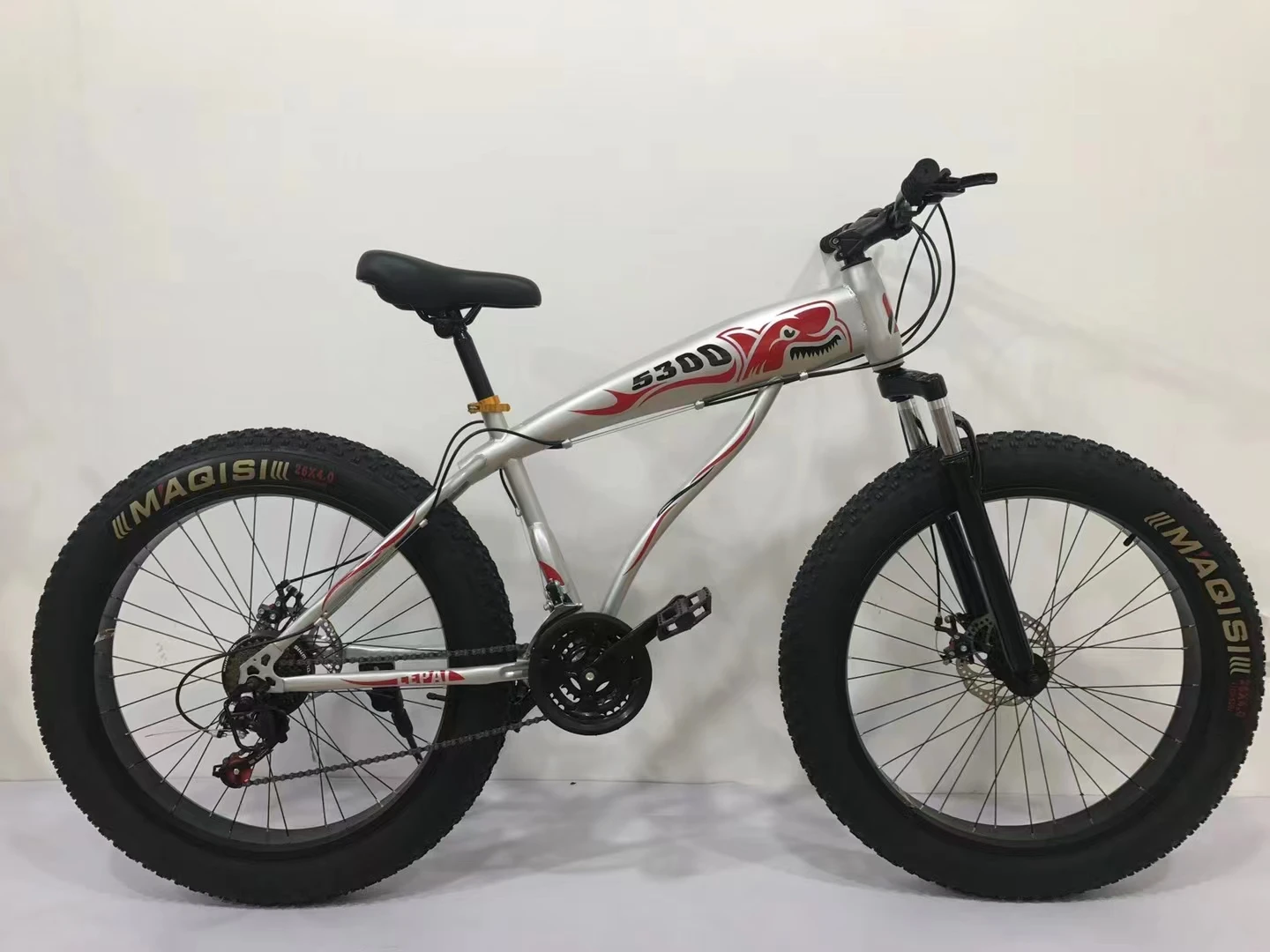 Wholesale bikes  21speed  fat tire mountain bike   18 20 22 24 inch fat Tyre mountain bike for boys