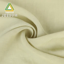 China Supplier Wholesale Textile Dye Microfiber Plain Dyed Linen Rayon Viscose Fabric For Shirts & Blouses