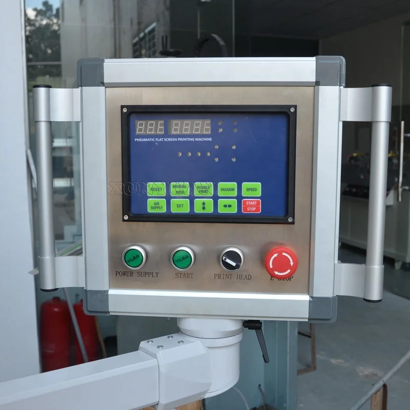 
Electronic Plastic Surface Vertical Flat Silk Screen Printer 