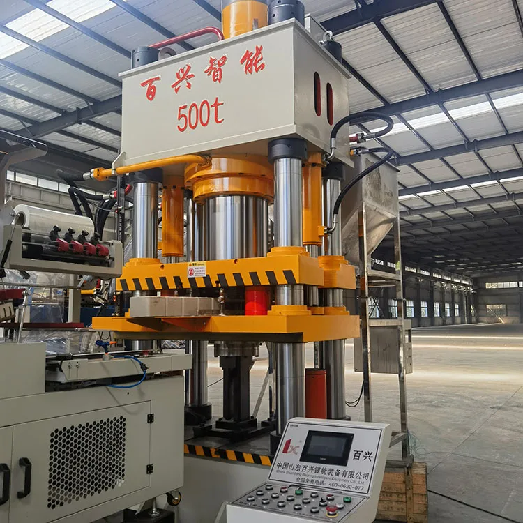 Fully automatic cow and sheep salt block machine, 500 ton servo CNC salt block hydraulic press