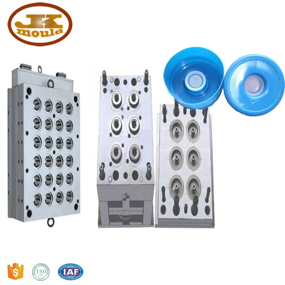 plastic water bucket cover injection  mould 5 gallon bottle cap mould