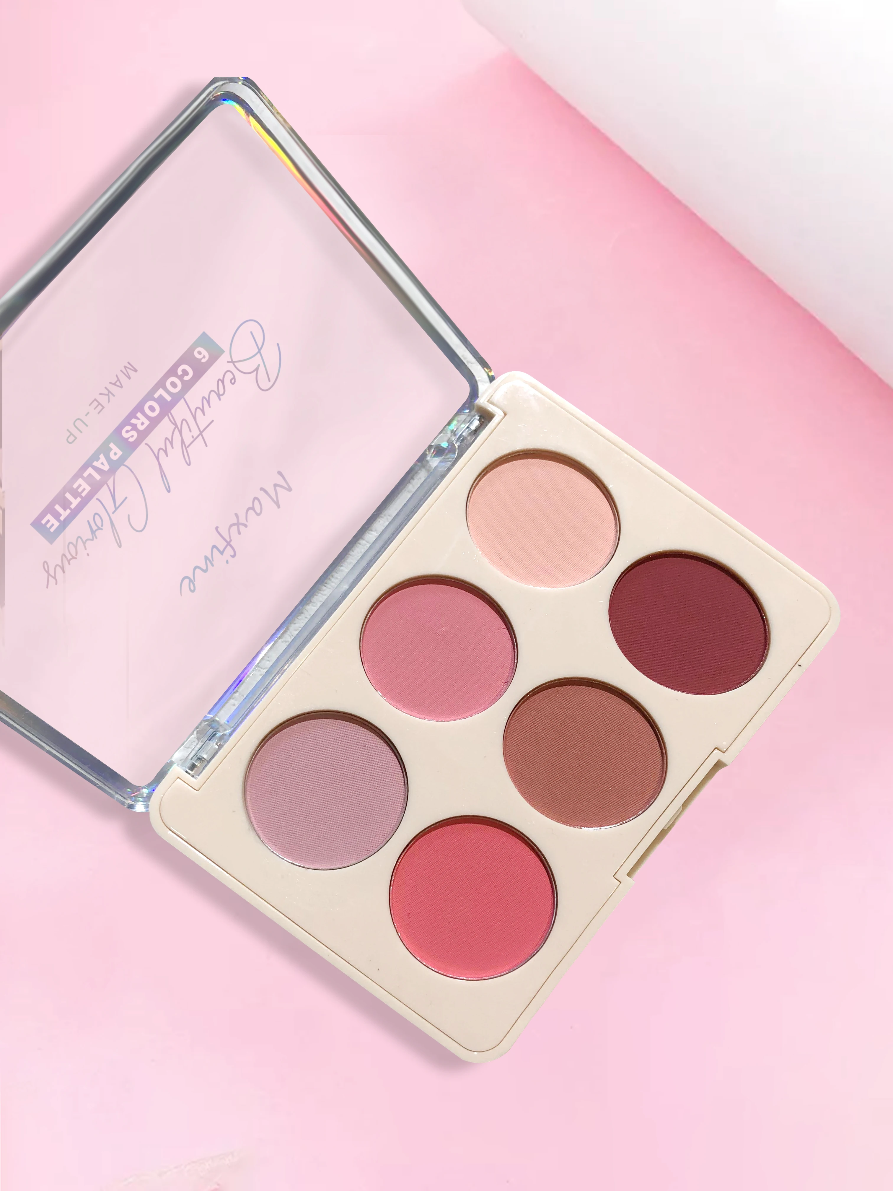 6 color Cosmetics Manufacturer Wholesale  blush   Face make  up   blush Palette