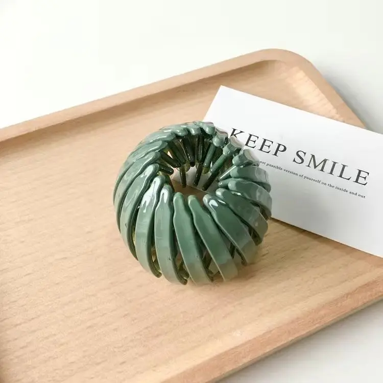 YAOYUE Factory selling bird nest style hair claw clip stretch comb