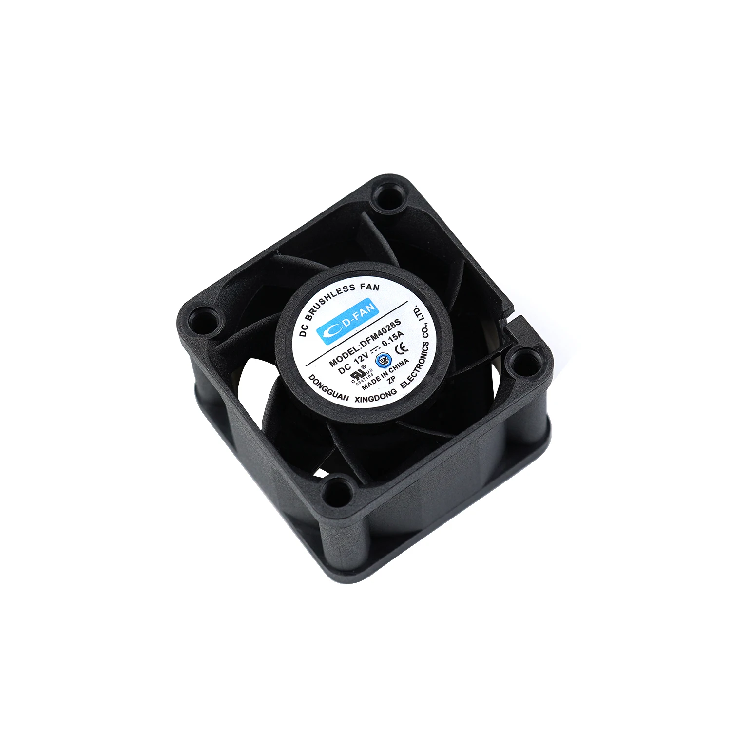 
high Quality mini cooling fan 12v 8000rpm 0.18a square fan 5v cooler dc brushless 40x40x28mm fan 