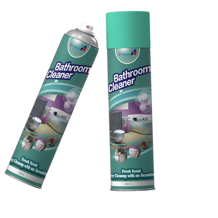  U.Well Best-selling aerosol bathroom Deep cleaning without residue multi purpose foam cleaner