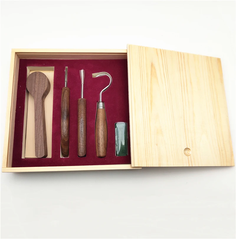 Spoon Hook Knife Tool Set For Wood Carving