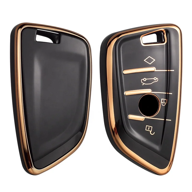Best selling soft TPU Car Key Case For BMW X1 X3 X5 X6 X7 1 3 5 6 7 Series G20 G30 G11 F15 F16 G01 G02 F48 Keyless