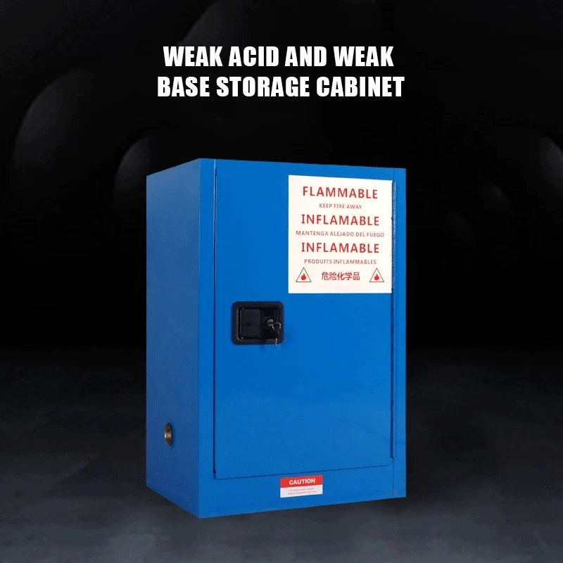 Industrial Biological Laboratory Equipment: Fireproof Flammable Acid Safety Toxic Chemical Storage Cabinet