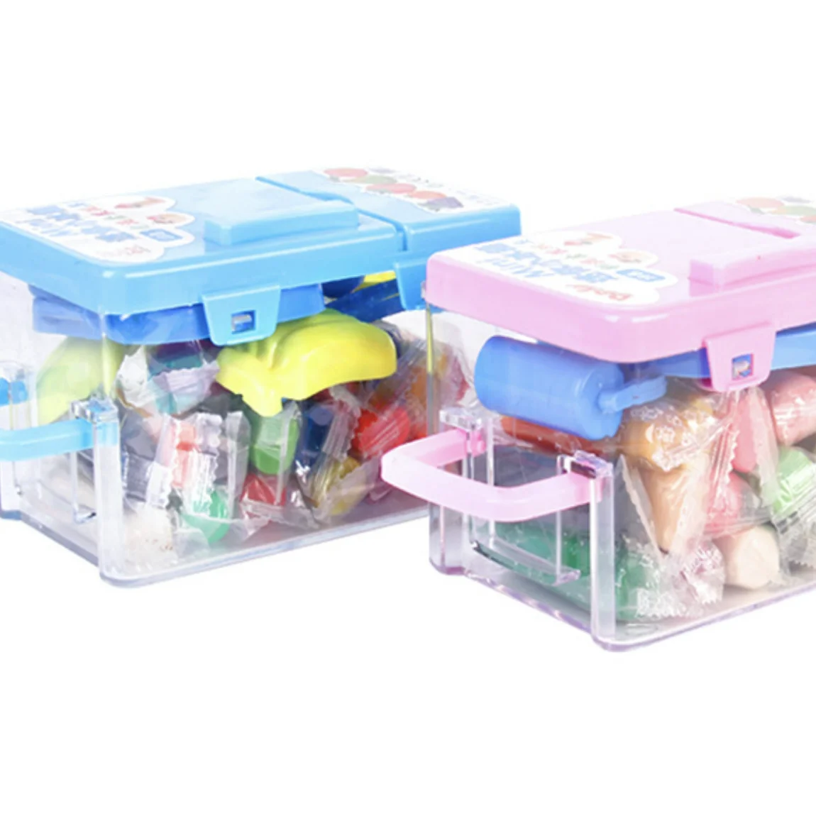 YIHENG Refrigerator 24 color clay 3D kids creative plasticine toys