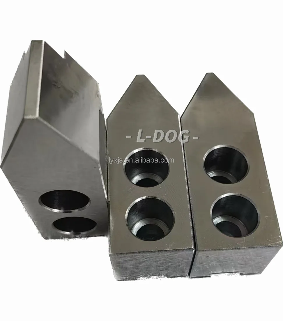 Soft Jaw For SK-Type Chuck 3Pcs/Set 24inch 90 degree angle for  Hydraulic Power Chuck