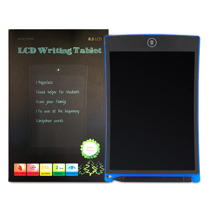 Promotion Gifts 8.5 Inch Electronic Kids Lcd Writing Pad Paperless Drawing Tablet Doodle Pad For Kids