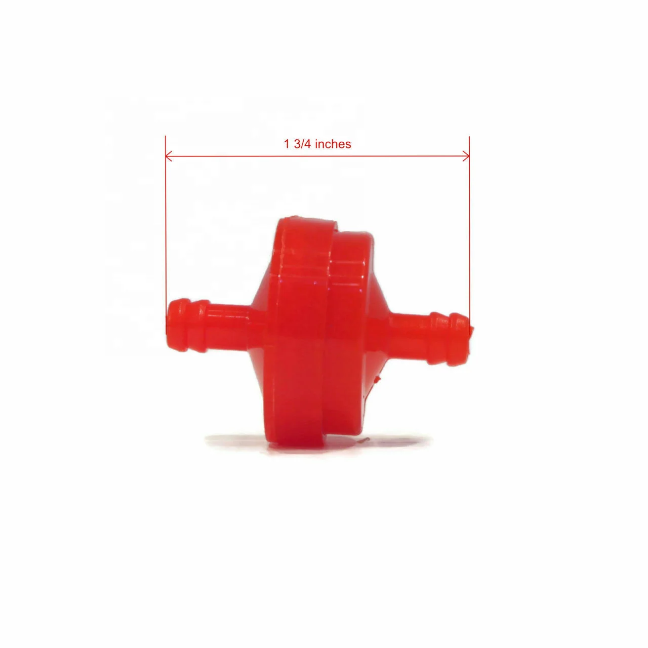 Red plastic Inline Fuel Filters for Briggs Stratton 298090 298090S 4105 5018B 5018H 5018K Chainsaw Spare Parts