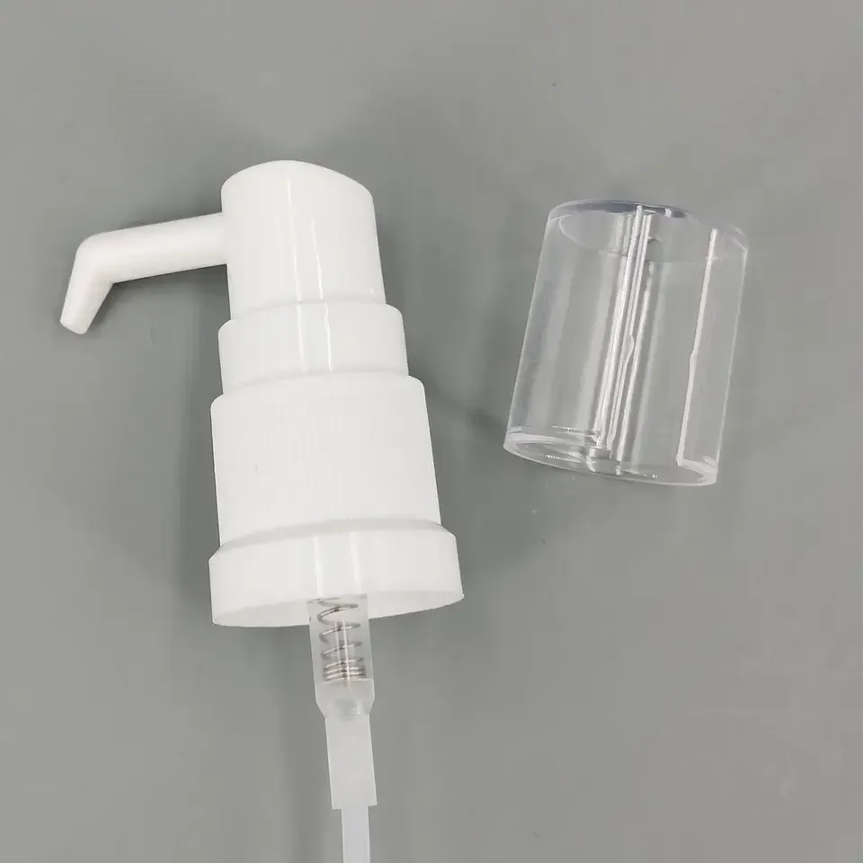Custom Reusable 18mm 18/415 Plastic Long Nozzle Spray Pump For Anti-bacterium Hand Cleanser