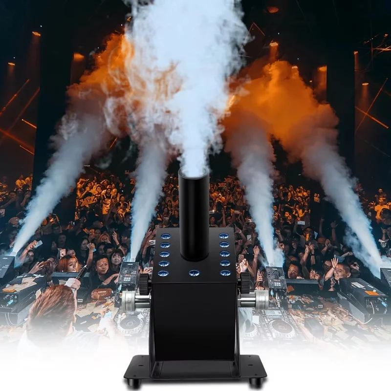Disco Club Stage Effect Machine LED CO2 Jet Cannon Machine RGB DMX Haze Machine LED Hose For Party Effect Disco DJ