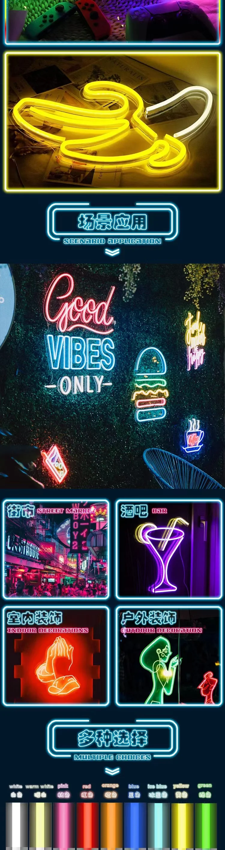 Подгонянный акриловый светильник rgb flex логотип стиль светодиодный бар украшение для вечеринки неоновый свет вывеска доска бара