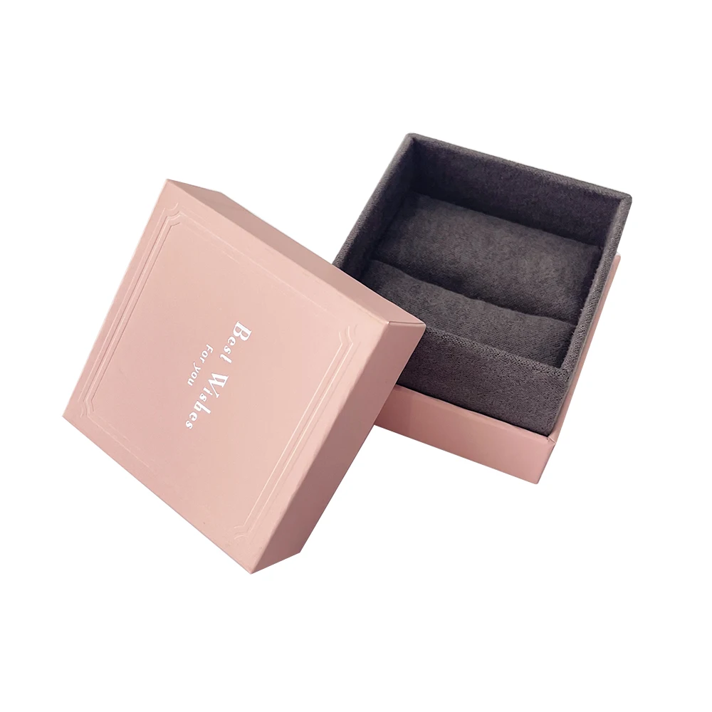 Wholesale Jewelry Gift Boxes Custom Logo Packaging Jewelry Boxes Paper Earrings Ring Necklace Bracelet Gift Box