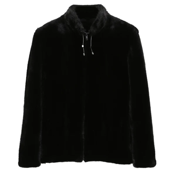 Winter Luxury Leather Man Mink Fur Jacket Coat Winter Jacket For Women