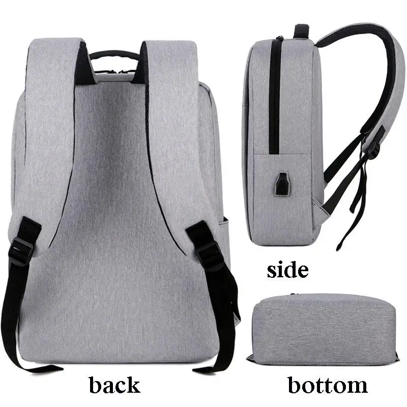 Low Price Custom Your Logo  Laptop Backpack Bag School Bags Trendy Backpack Low MOQ Smart USB Business For College Girls Mochila