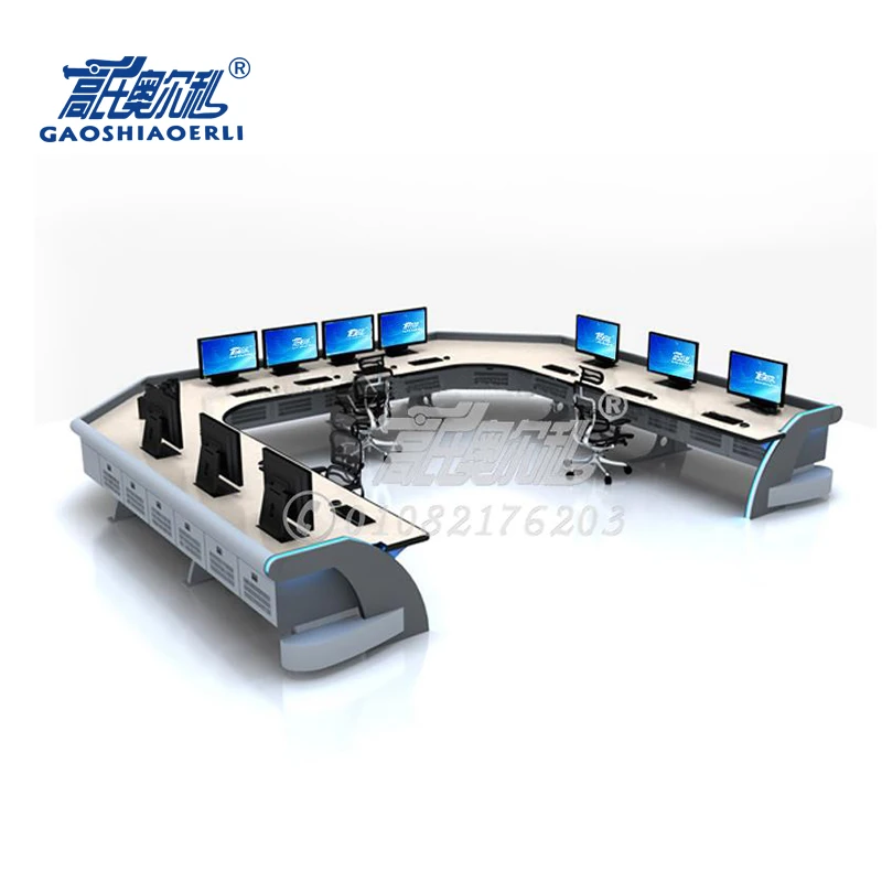 
Intelligent Control Room Furniture Modern monitoring console 