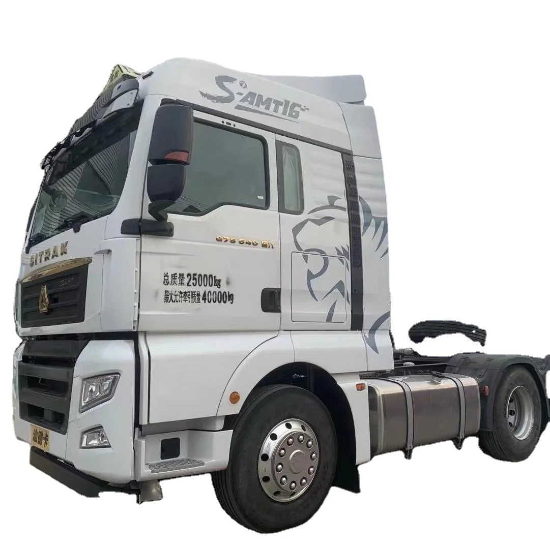 Sitrak G7 6x4 тягач с механической коробкой передач Sinotruk дизельный двигатель Man коробка Euro 5