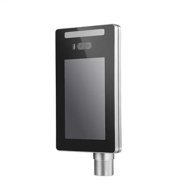 Face Recognition Door Access Control System Cloud Server AI Face Time Attendance With Temperature Sensor