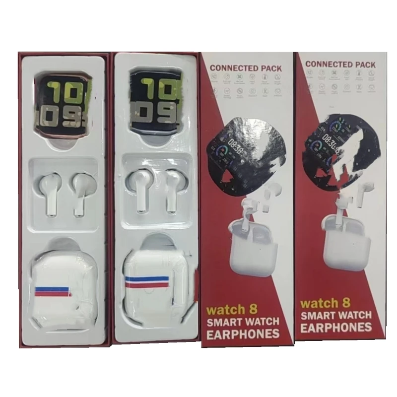 watch 8 Smartwatch Smart Watch BT call Series 7 Reloj Inteligente watch8 earphone earbuds earphone headphone headset TWS