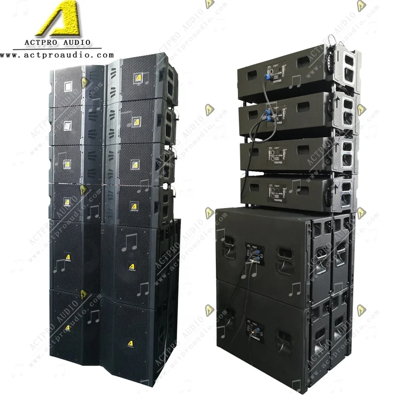 PA динамик VTX V20 dual 10 'линейный массив профессиональный аудио Громкоговоритель Мощный сабвуфер