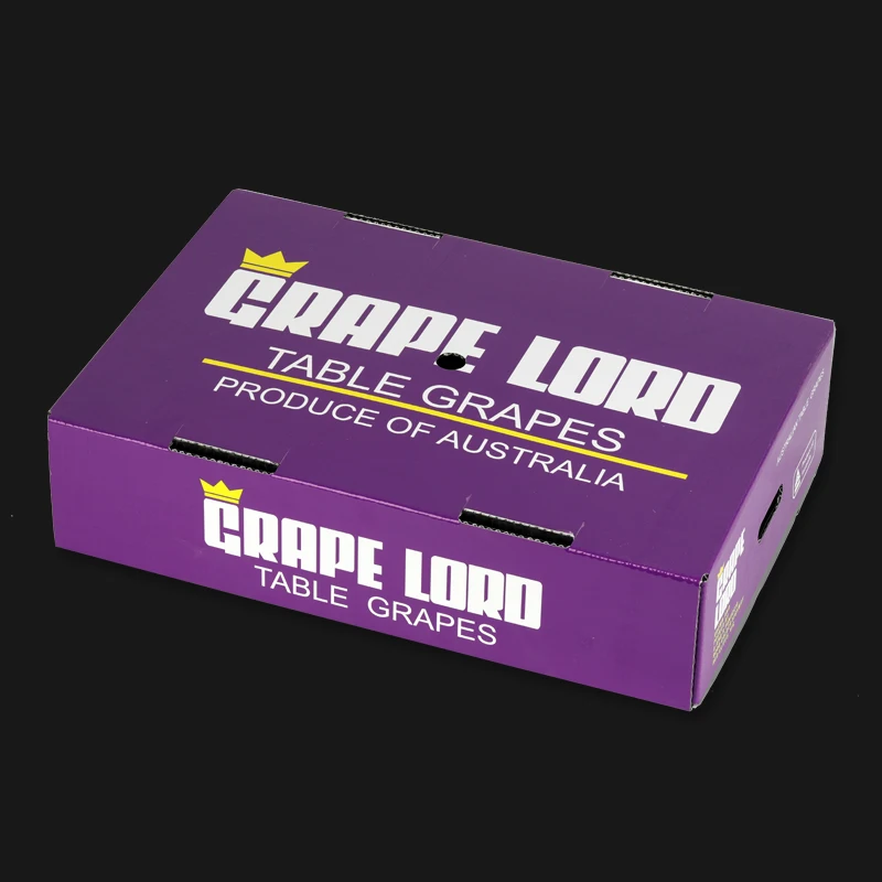 PE Box Low Price Customized Anti-static PE Plastic Storage Box  Wax coated cardboard box for fruit and vegetable packaging