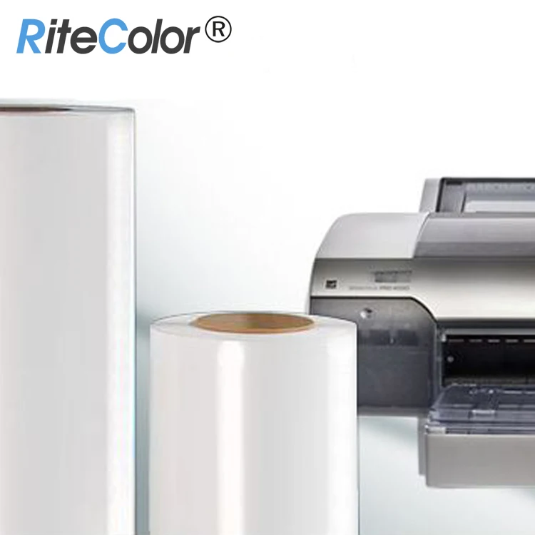 Premium   inkjet pet film Milky transparent PET waterproof screen printing milky transparent