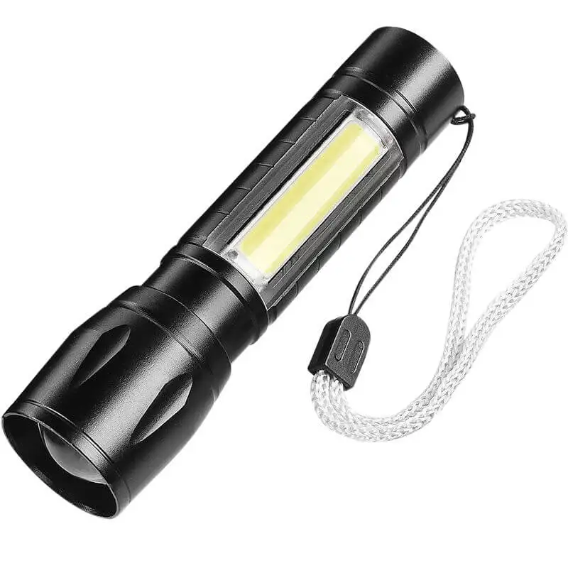 Mini Rechargeable Torch long aluminum led flashlight