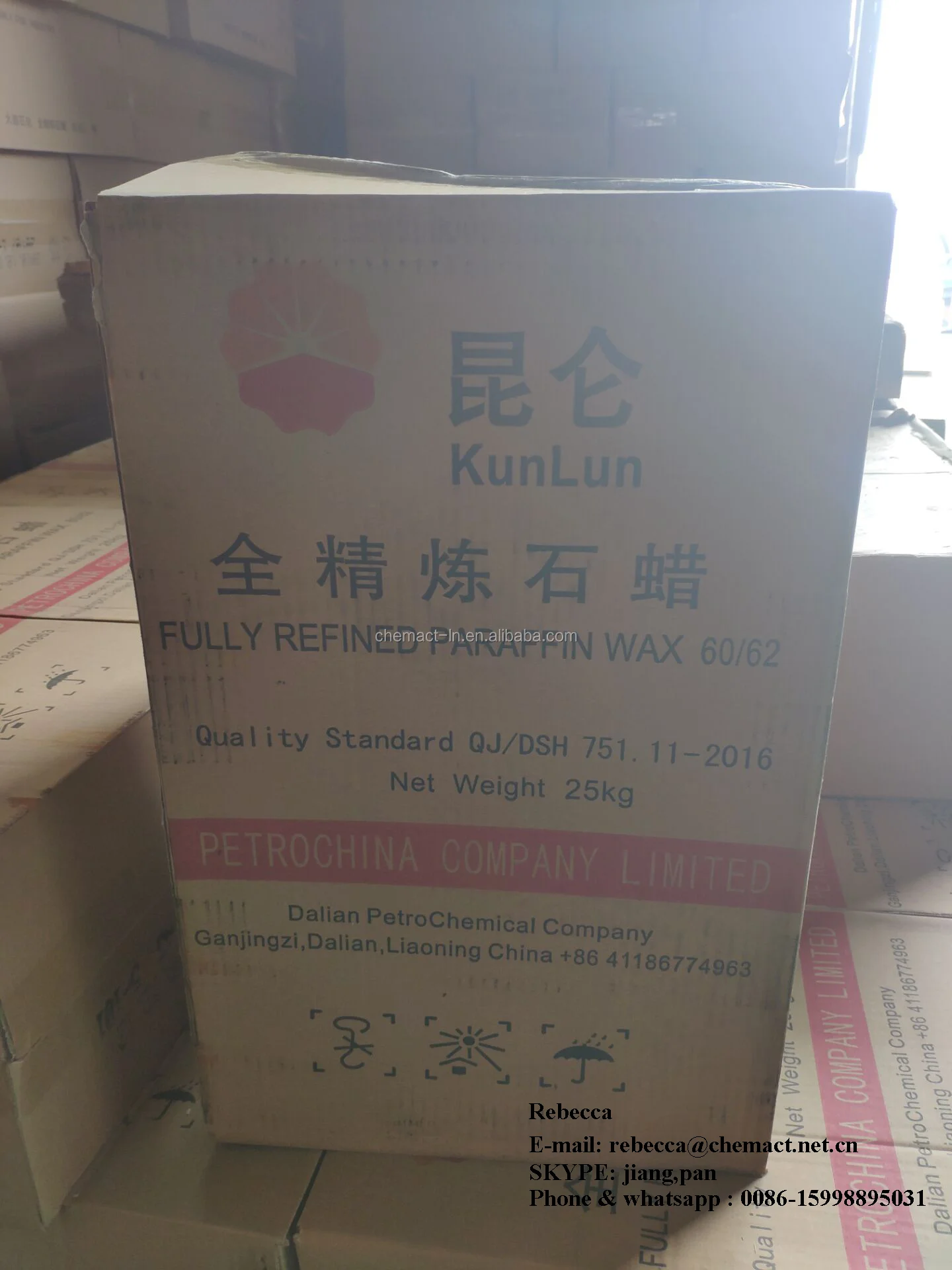 
Fully Refined Paraffin Wax 58-60 
