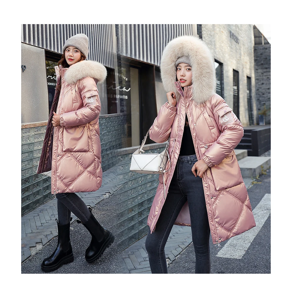 Winter Down coat Ladies Down Cotton Padding Jacket  Down Padding Coat Women