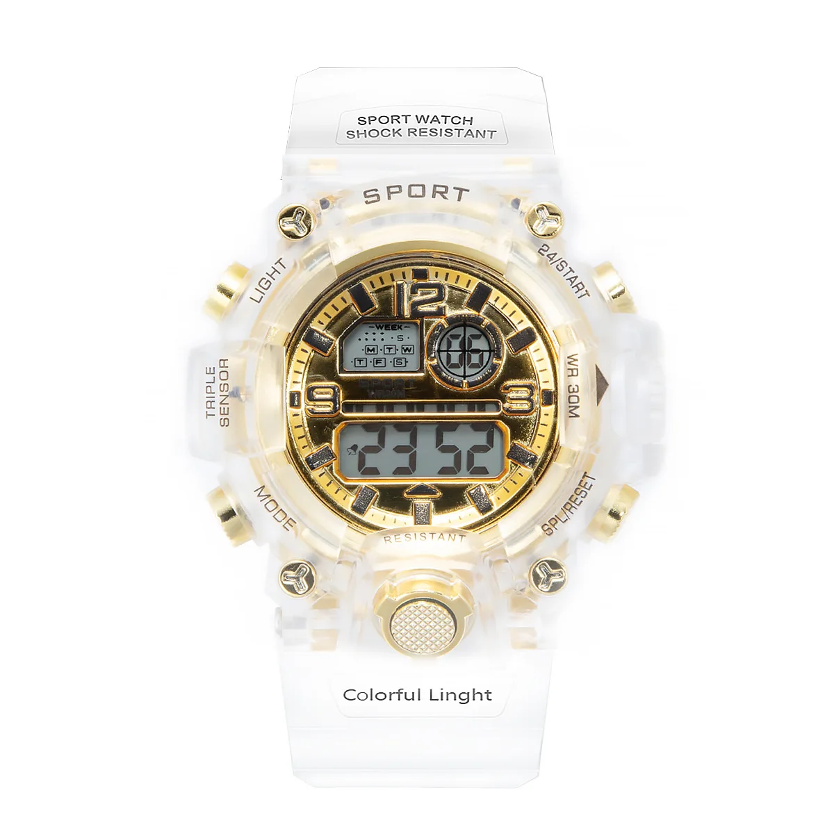 High Fashion Sport Watch Electronic Multifunction Student Watches